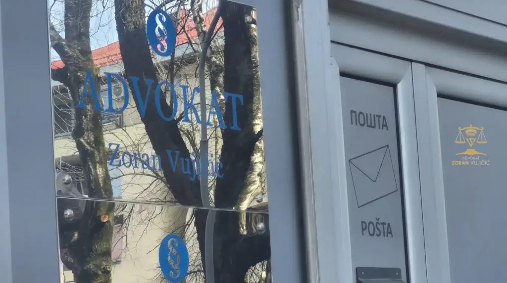 advokatska kancelarija Vujičić- Nova adresa advokatske kancelarije u Banja Luci