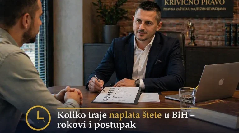 koliko traje naplata štete BiH