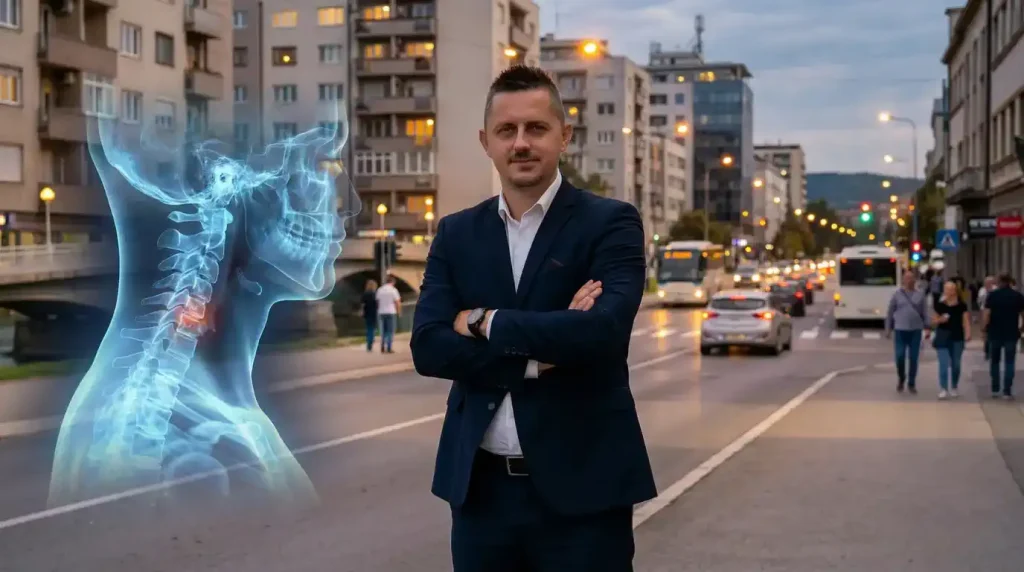 povreda vrata saobracajna nezgoda bih