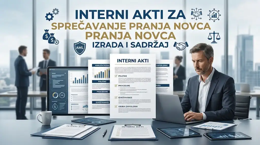 interni akti za sprečavanje pranja novca