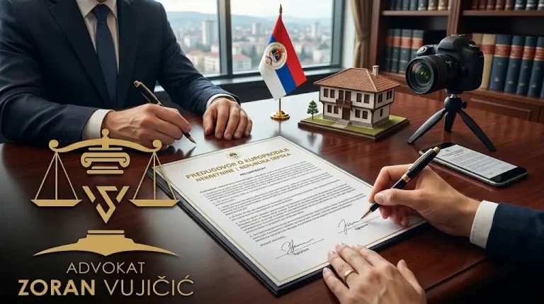predugovor o kupoprodaji nekretnine