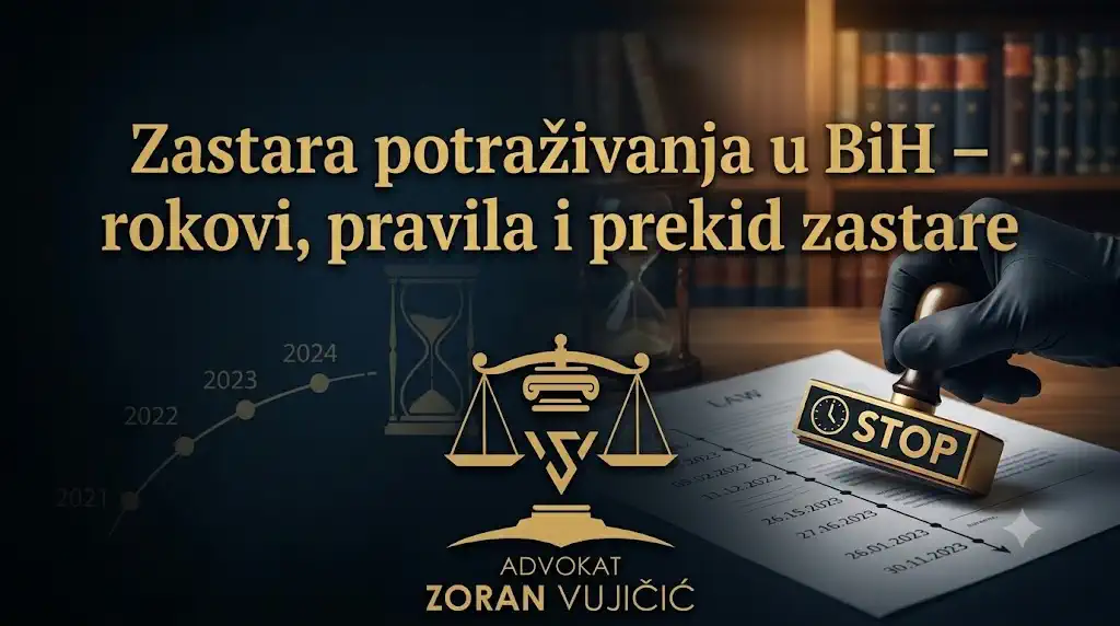 zastara potraživanja u Republici Srpskoj