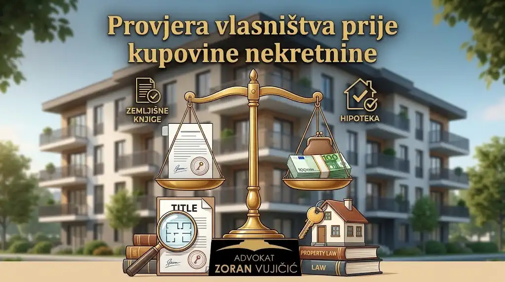 provjera vlasništva prije kupovine nekretnine